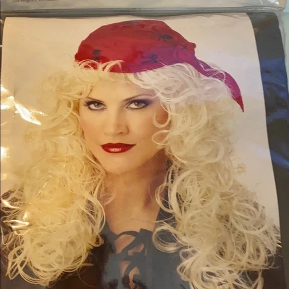 Halloween Ladies Pirate Blonde Wig collection - Picture 2 of 3